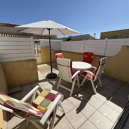 Pavillon Cap D'agde T2 Mezzanine 4 Pers Avec Terrasse - Fr-1-749-96 *
